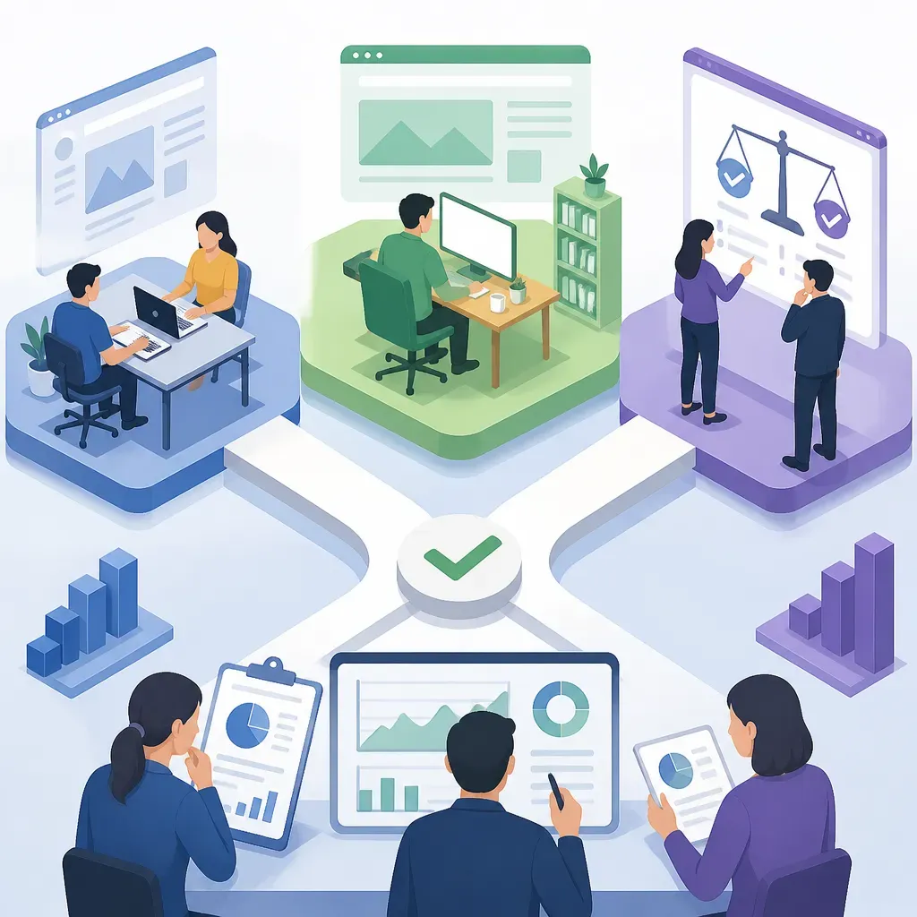失敗しない運用モデル|外注・内製・比較の結論を事業フェーズ別に整理